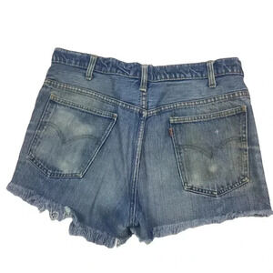 Vintage orange tab Levi’s denim cut offs